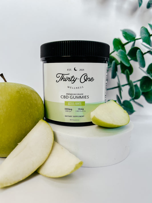 CBD Gummies- Green Apple